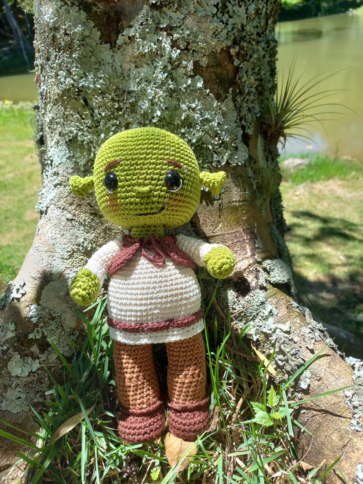 Shrek Em Amigurumi